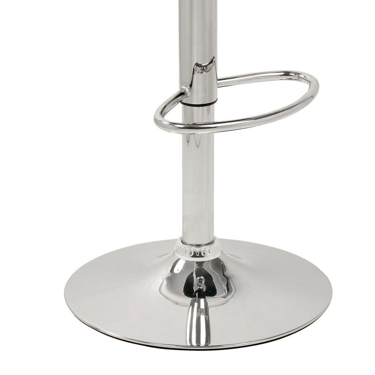 Metro Lane Baudette Height Adjustable Swivel Bar Stool & Reviews